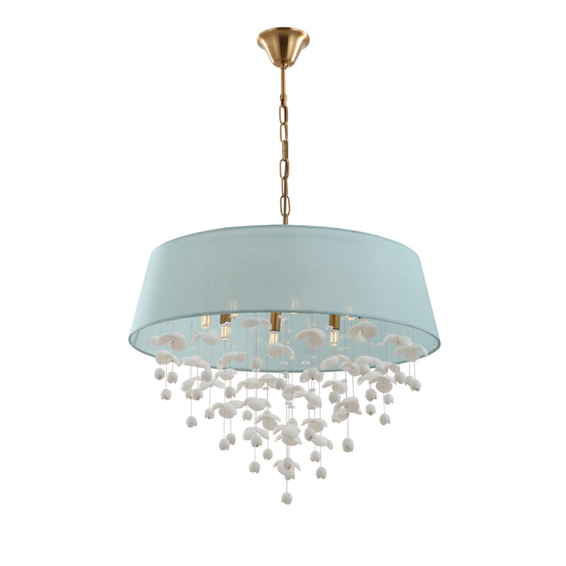 Comment choisir un lustre à tambour en porcelaine moderne de qualité fine, le lustre à 8 lumière à un prix modéré en provenance de Chine?