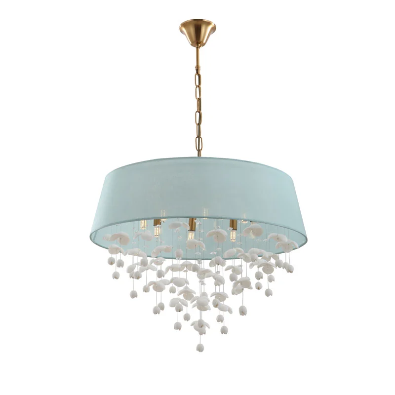 Comment choisir un lustre à tambour en porcelaine moderne de qualité fine, le lustre à 8 lumière à un prix modéré en provenance de Chine?