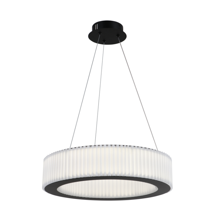 Lustre LED à anneau circulaire